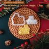 Christmas Series Cookie Mold Durable Cartoon Gingerbread Man Santa Claus Cartoon Mini Multi Style Home DIY Baking Tool