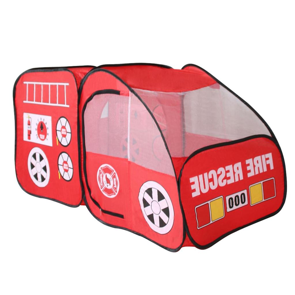 Kids Childrens Playhouse indoor and outdoor Fire Truck Tent Toy
