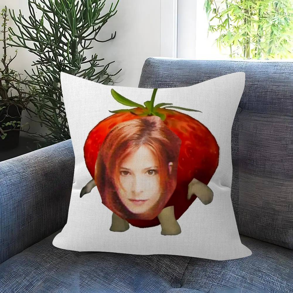 Singer M-Mylene Farmer Pillow Cover For Bedroom Room And Living Room Sofa Decorative Cushion Cover