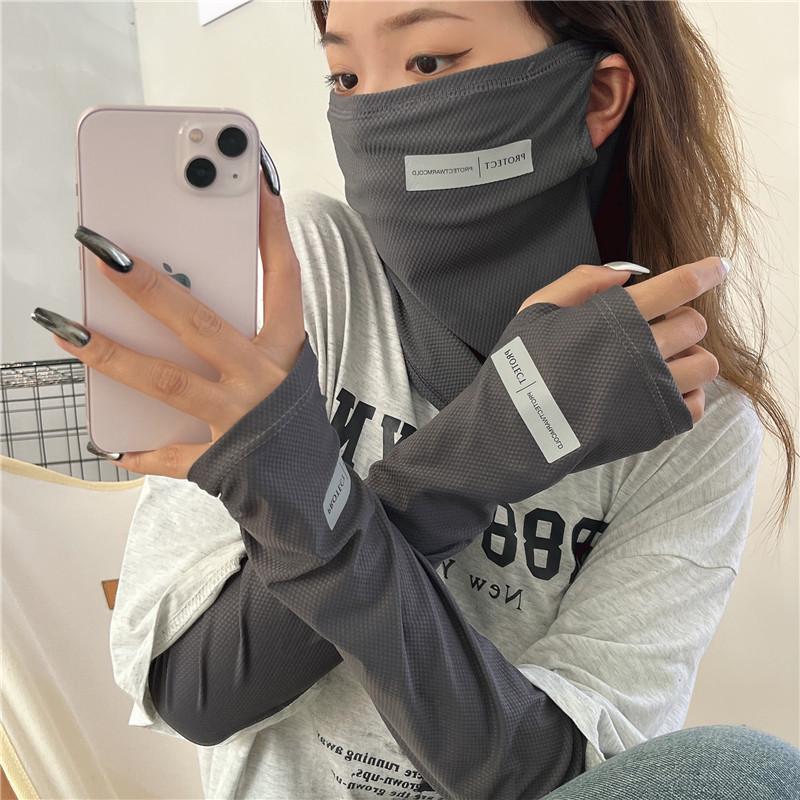 Ice Sleeves: Summer Anti-UV Sun Protection Arm Sleeves, Thin & Breathable, Plus Size for Driving & Cycling, Loose Fit for Men