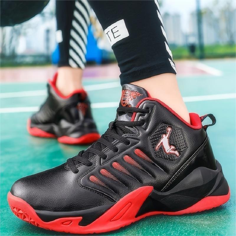 Pantofi de baschet pentru bărbați Amortizare respirabilă Pantofi anti-alunecare Baloncesto Antrenament de sală Pantofi de baschet atletic pentru femei