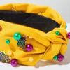 Creative Carnival Party Hairband Hand Sewn Crystal Beads Hair Band  Holiday