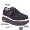 XIHAHA New Autumn and Winter Old People Shoe Senile Wide Feet Swollen Shoes Eversion Soft Comfortable Diabetic Walking Shoes