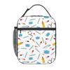 Medical Equipment Pattern Insulated Lunch Bag for Women Office Cooler Thermal Food Box Tote Leakproof Lunch Boxes Container