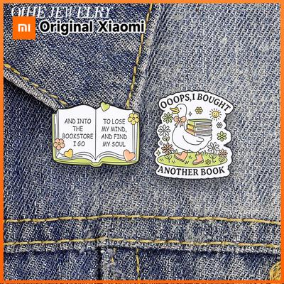 I Bought Another Book Duck Enamel Pin Into The Bookstore I Go To Lose My Mind Find My Soul Book Brooch Book Pin Decoration Gift