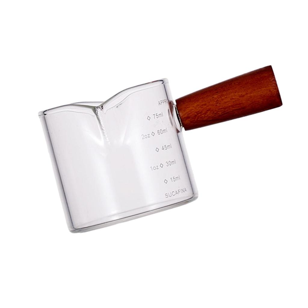 Espresso Cups Glass Mini Measuring Glass Bartenders Tools Home Kitchen Accessories Small Measuring Cup Ounce Measuring Cup