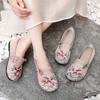 Summer Mesh Women's Shoes Soft Sole Mother Cloth Shoes New Chinese Style Popular Fashion Super Soft Wide Foot Embroidered Shoes Children