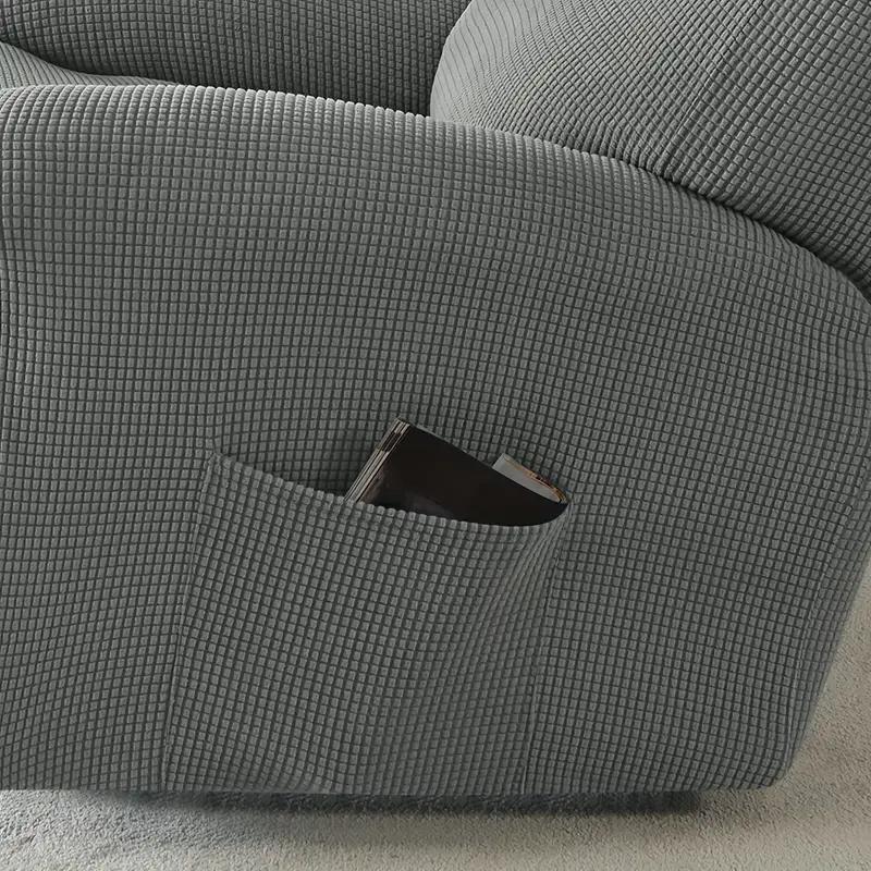 Recliner Sofa Cover For Living Room Couch Chair Cover Stretch Relaxastic Armchair Slipcover 1/2/3Seater