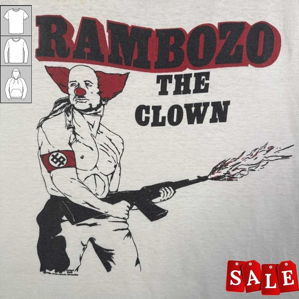 New Rambozo Clown Dead Kennedys Gift For Fans Men All Size Shirt  TH48 Unisex T-Shirt S