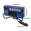 High Power Truck Car Power Supply Inverter Charging Adapter, Converts 12V/24V To 110V/220V, For Long Drives And Camping