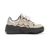 Li Ning Cheese 3.0 Slip Resistant Cushioning Abrasion Resistant Lightweight Low top Skateboard Shoes Women's Oat Gray AGCV346-4
