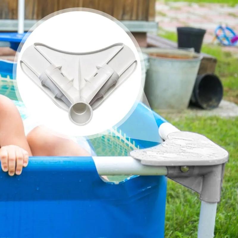 Pool Frame Corner Support Sturdy Compact Replacement Unit Tool-Free Install Portable for Backyard Ground Pools