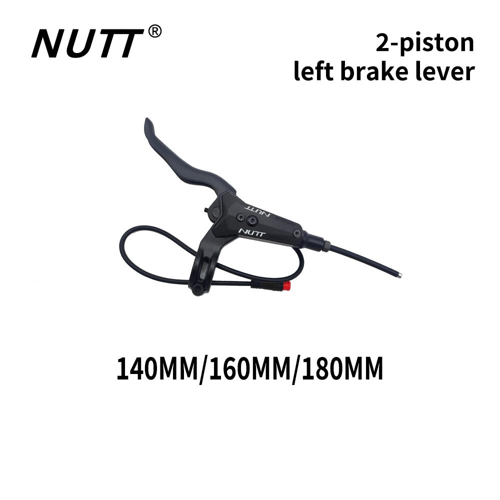 בלמי דיסק הידראוליים NUTT לאופניים/קורקינטים חשמליים אפשרויות 4 בוכנות/2 בוכנות במידות 140/160/180 - בלמי אופניים