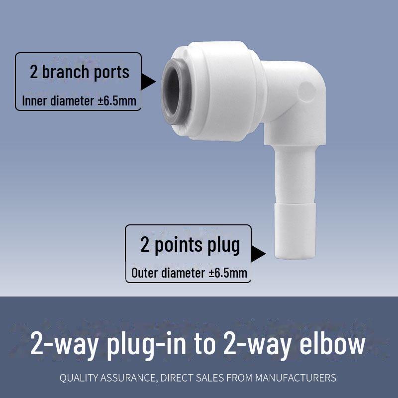 

Универсальные принадлежности для соединителей для водоочистителей: Соединители 2, 3, 4 точки, внутренняя/наружная резьба, труба, машина для очистки воды, шаровой кран, колено.