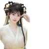 Ancient Style Claw Clip Hair Bun with Braids - Hanfu Ming Song Wig Accessory