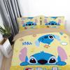 Luxurious 3d Cartoon Stitch Anime Bedding Set With Comforter Cover And Pillowcase