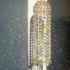 Crystal Suncatcher Rainbow Maker Hanging Wind Chime Prism Pendant Window Room Garden Wedding Party Garden Decoration Gift