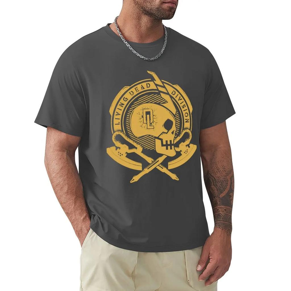 Living Dead Division T-Shirt plus size tops heavyweights oversizeds cute clothes sweat shirts,