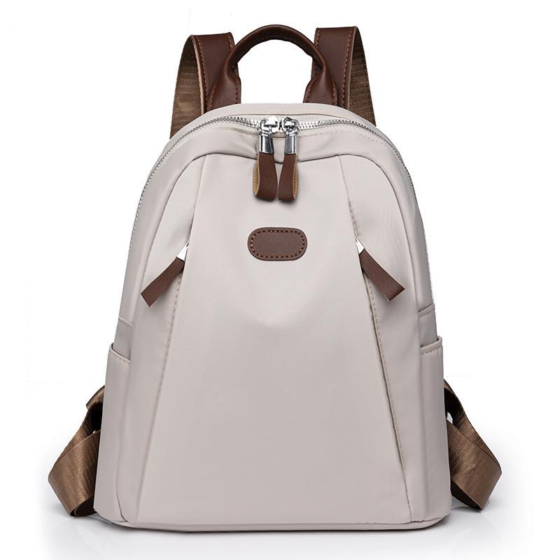IELGY Backpack Large Capacity Ladies Oxford Cloth Lightweight School Bag Water Repellent