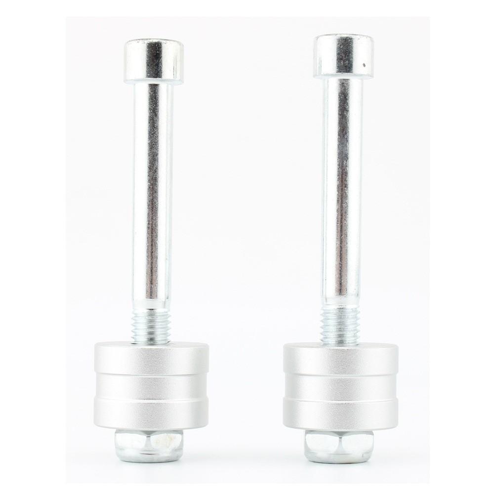 Handlebar Risers Highquality In Black And Silver For Ducati Hypermotard 1100 0709 For Enhanced Riding Experience