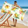 Pineapple Tropical Print Beach Towel Beach towel quick-drying for travel outdoor sports jogging beach and swimming