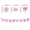 Letní téma Dekorace Uspořádání narozeninové oslavy La Flower Sada narozeninových klobouků