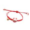 Lucky Cat Candy Color Braided Bracelet for Women