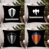 Luxury Car K-Koenigsegg Logo Pillow Case Office Sofa Dorm Chair Back Short Plush Double-Sided Printing Home Cushion Cover