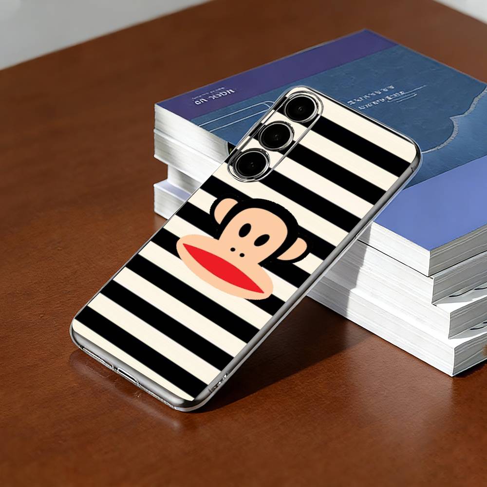 Fashion Logo P-Paul f-Frank Phone Case For SamsungA10,12,20,21S,30,31,40,50,51,52,70,71 Transparent Cover Samsung a21s