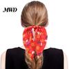 Large Intestine Ring Hair Tie Halloween Ties for Women Girls, Spooky Spider Web Skeleton Bat Skin-friendly Elastics Pumpkin Scrunchies, Pleated Ties,