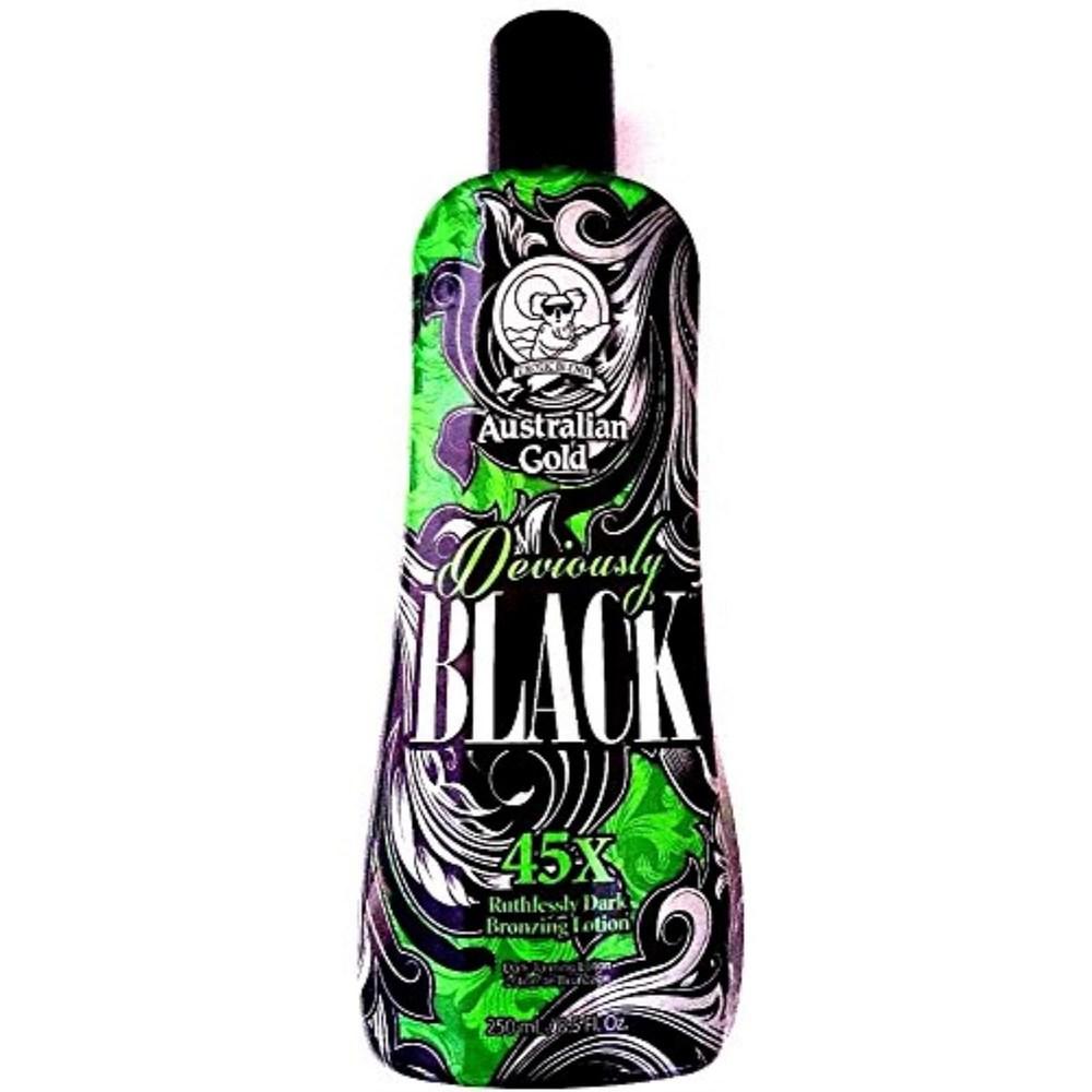 

Australian Gold Deviously Black 45X Dark Bronzer лосьон для загара в солярии 250 мл, 1 упаковка
