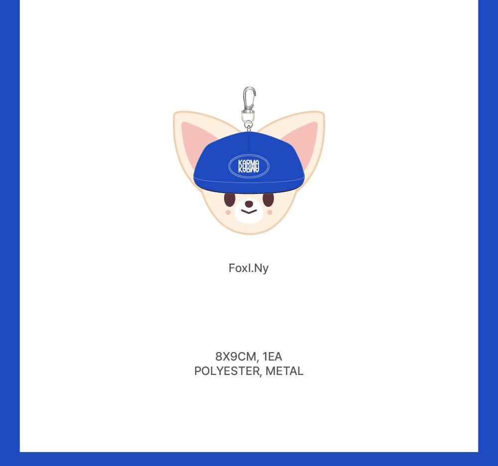 Stray Kids [KARMA] POP-UP STORE MERCH - SKZOO CEREMONY BASECAP PLÜSCH