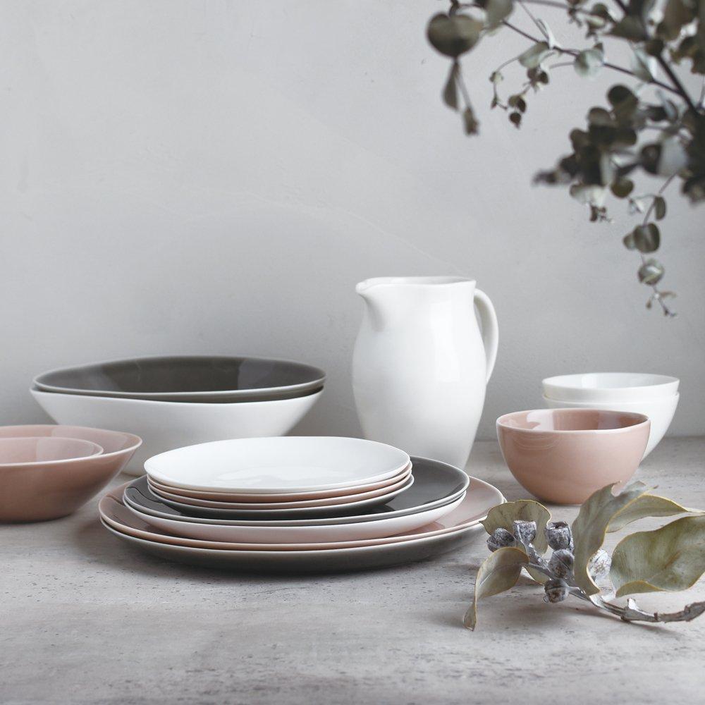 KINTO ATELIER TETE Talíř 180mm světle šedá 34866