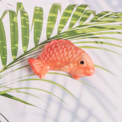 Spoon Rest Holders Fork & Spatula Holder Ceramic Chopsticks Pillow Fish-shape Fork Spatula Rack Ceramic Chopsticks Shelf