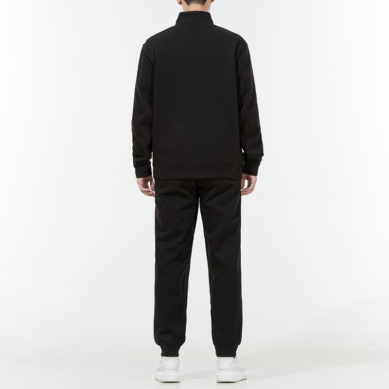 PUMA Casual Sports Stand Collar Jacket Set Men Outfit Sets Black 521682-01