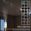 NEW 2-in-1 Mini Galaxy Star Projector Night Light Dual Use HD Romantic Ambient Lamp USB Powered for Car Interior & Bedroom Decor