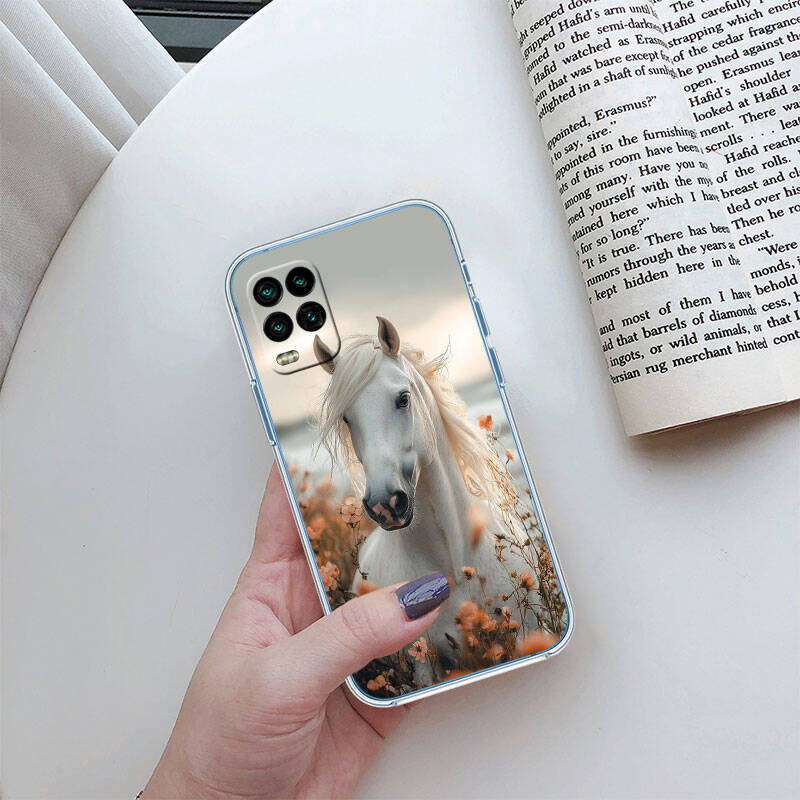 MH57 Fine Horse Phone Case for Motorola Edge 20 30 S30 40 50 Fusion Lite Plus Pro Neo Ultra One Power Action Macro Hyper Vision Zoom