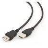 Cablexpert | Usb Extension Cable | Male | 4 Pin Usb Type A | Female | Black | 4 Pin Usb Type A | 1.8 M