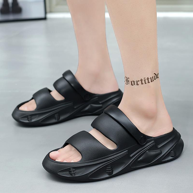 Męskie Sandały Outdoorowe Klapki Plażowe Wygodne Gruba Podeszwa Chodaki Męskie Buty Casualowe Buty Ogrodowe do Wody Męskie Damskie Sandały Plażowe