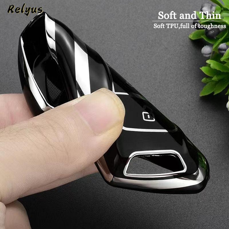 Soft Tpu Car Key Case Cover For Great Wall Haval Jolion  H6 H7 H9 F7 F7X Gmw Dargo Protection Key Bag Keychain Accessories