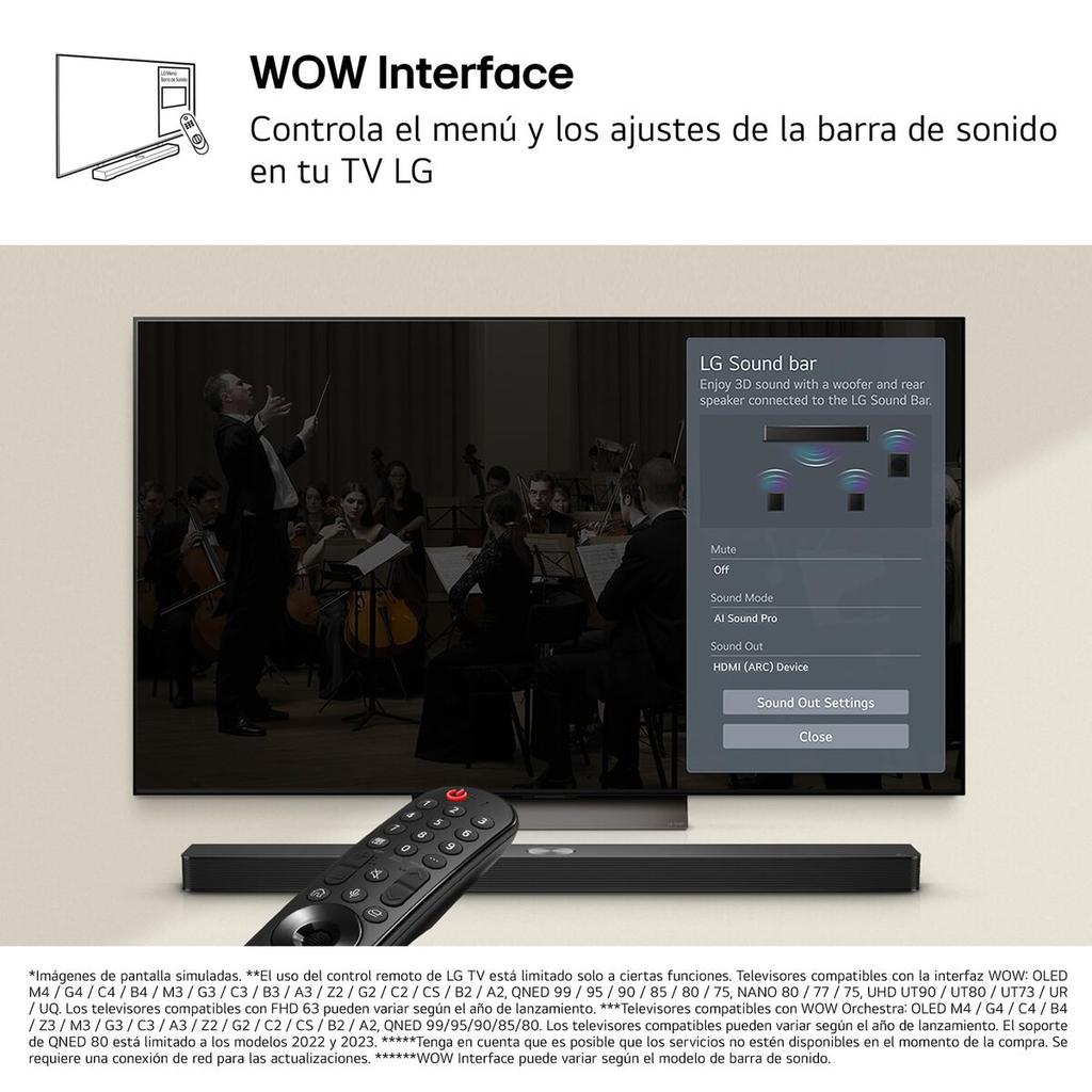 Soundbar LG DS60T Black 340 W
