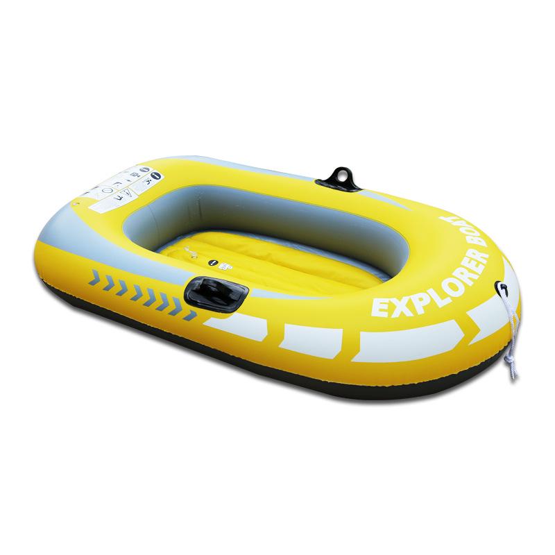 Bateau gonflable en PVC pour 2 personnes: Bateau de Pêche et Rafting de Loisir