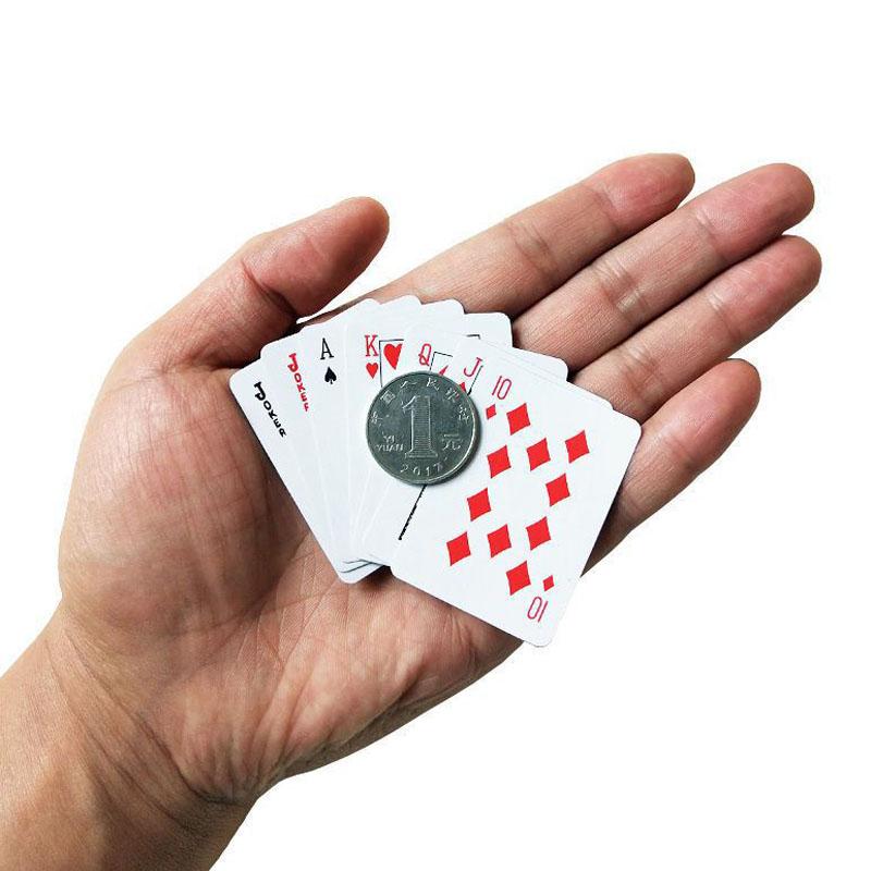 10Pcs Mini Playing Cards For Kids Adults Party Favors Miniature Poker Set Games For Family Journey Juegos De Mesa Divertidos