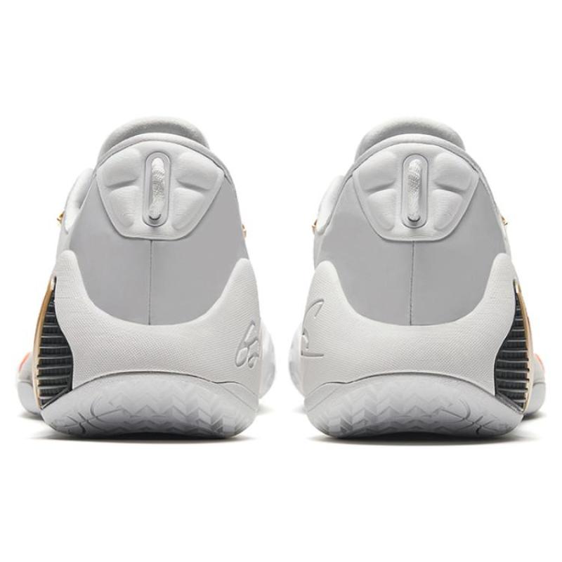 ANTA GH4 Basketball Shoes Men's Low top Sand Grain Gray/Castle Gray Sneakers 912331104-4