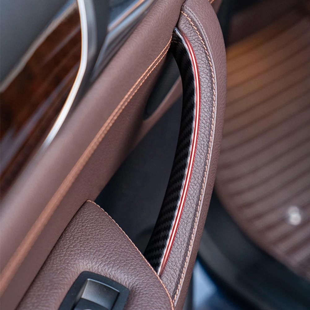 Pentru BMW X3 X4 F25 F26 2010 2011 2012 2013 2014 2015 2016 Panou Mâner Interior Ușă Mașină Capac Tragere ABS Textură Carbon/Negru/Bej
