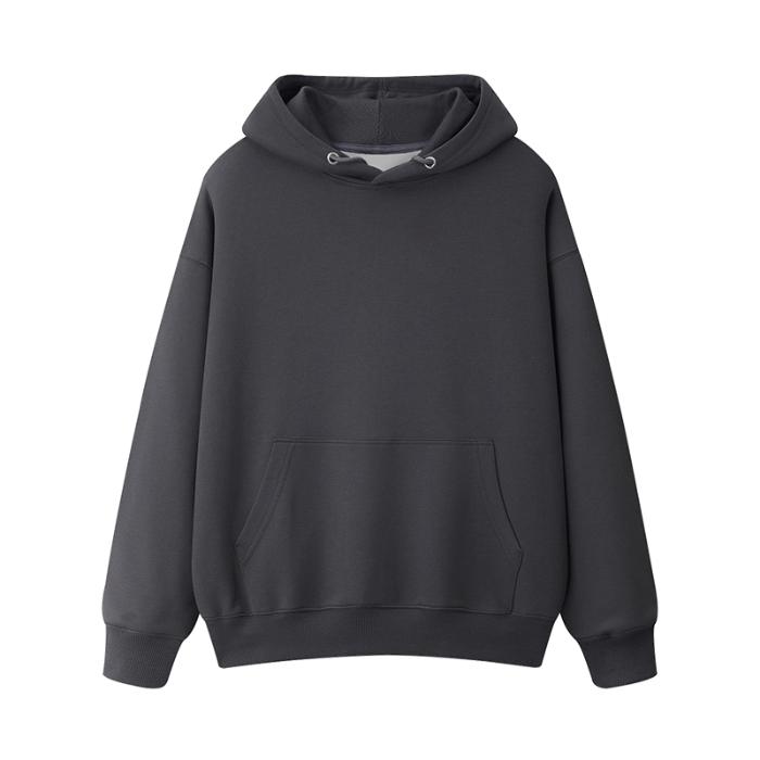 autumn Large size 330g Cotton thin Hooded Sweater Men's casual oversized Pullovers Hoodie Women Sweatshirt male solid all-match streetwear UNISEX