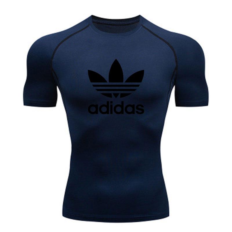 Men's Quick Dry Compression Athletic T-shirt Breathable Stre