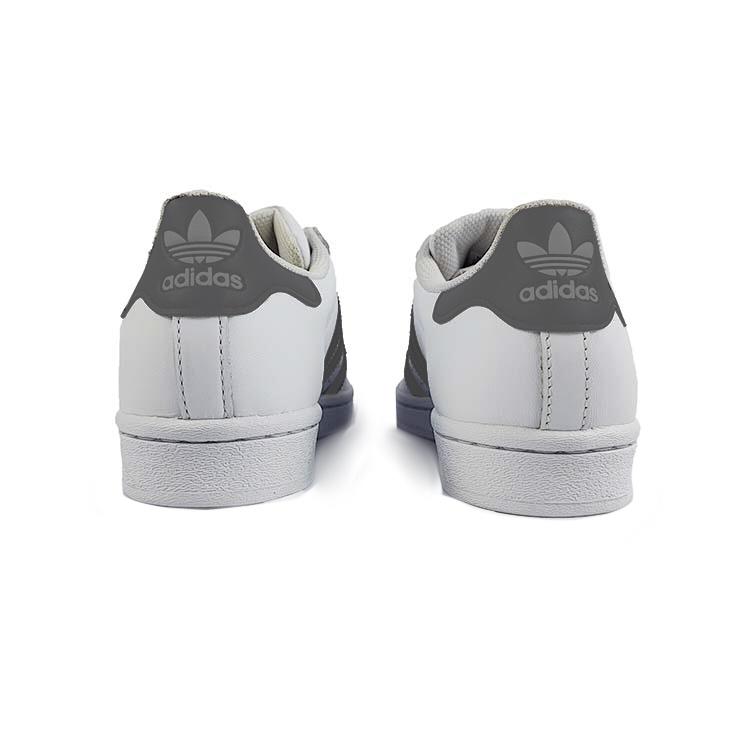 Adidas Originals SUPERSTAR Leather Slip Resistant Low top Skateboard Shoes Unisex White EG4958(Team183-)