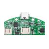 1 Peça 3.7V Tipo-C Placa de Circuito de Luminária de Mesa Carregamento USB PCB Dimmer Contínuo LED Toque Pequena Luminária de Noite Módulo de Controle