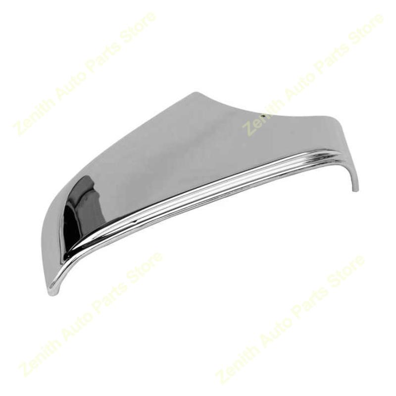 For Tesla Model S 2014-2021 Silver Chrome Car Side Door Wing Cover Rear View Mirror Lower Housing Holder Caps Replacement